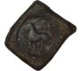 Copper Square Drachma of Sathavahan Dyansty of Bactria Pushkalavati.