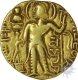 Gold Dinar of Gupta dynasty of Samudragupta.