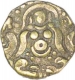 Debased Gold Coin of Post Gupta of Kidarias Kashmir 