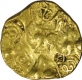 Very Rare Gold Punch mark of Chalukya dynasty.