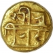 Half Gold Varaha of Vijayanagara Empire of Harihara II.