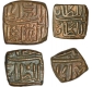 Copper Units of  Malwa Sultanates of  Nasir Shah of 1500 To 1510 AD.