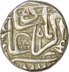 Silver Half Rupee (mahmudi) of Akbar of Mulher Mint.