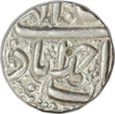 Silver Rupee of Akbar of Ahmadabad Mint.