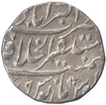 Silver Rupee of Aurangzeb Alamgir of Akbarabad Mustaqir-ul-Khilafa mint