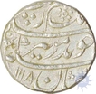 Silver Rupee of Aurangzeb Alamgir of Akbarabad Mint of 1118 AD.