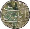 Silver Rupee of  Aurangzeb Alamgir of Allahabad mint of AH 1086.