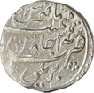 Silver Rupee  of Aurangzeb Alamgir of Bareli mint of AH 1100.