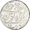 Silver Rupee of Aurangzeb Alamgir of Surat mint. 