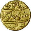 Gold Mohar of Aurangzeb Alamgir  of Tatta Mint.