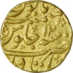 Gold Mohur of Muhammad Shah  of Itawa Mint.