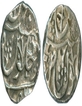 Silver Rupee of two coins of Maratha Confederacy of Jafarabad urf Chandor in the name of Shah Alam II. 