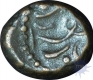 Copper kasu of Nawabs of Arcot in the name of Alamgir II.