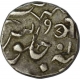 Silver half rupee of Baroda of Anand rao in the name of Muhammad Akbar II