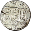 Silver Rupee of Gwalior of Madho Rao Ujjain mint of AH 1312.