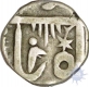 Silver half rupee of mewar of Swarup singh of udaipur in the name of alamgin II.