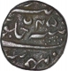 Silver quater rupee of krishnadevaraya wodeyar III in the name of shah alam II of mahisur mint.