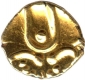 Gold Fanam of Travencore of Vira Raya.