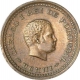 Copper 1/2 Tanga of Goa Portuguese of Carlos I of the year  1903