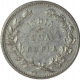 Silver Uma  Rupia of Indo-Portuguese of Goa of the year 1912.