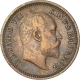 Bronze Issues Half Pice  of King Edward VII of Calcutta Mint of 1908.