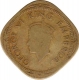 Nickel-Brass, 2 Annas of George VI of Cacutta Mint. 