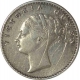 1840 Victoria Queen Silver Quarter Rupee Calcutta Mint