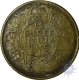 Copper Bronze Quarter Rupee of King George VI of Bombay Mint of 1939.