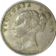 Silver Half Rupee of Victoria Queen of Calcutta Mint of 1840.