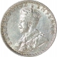 Silver Half Rupee of King George V, of  Bombay Mint of 1936.