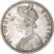 Silver One Rupee of Victoria Empress of Bombay Mint of 1879.