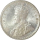 Silver One Rupee of King George V of Bombay Mint of 1921.