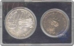 Set of Two coins of Bombay mint of the year 1974.