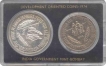 Set of Two coins of Bombay mint of the year 1974.