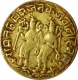 Temple Tokens of Ram Darbar of Gold Token.