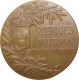 Copper Medal, 1924, Sweden's Military Federation.