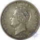 Countermarked British Silver Shilling year of 1826.