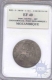 Silver India One Rupee 1887 of Mozambique. 