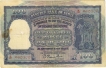 Hundred Rupees Bank Note of Reserve Bank of India of signed by B Ram Rau of Republic India.