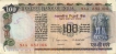 Hundred Rupees Bank Note of Reserve  Bank of India of signed by  S Jaganathan of  Republic India.