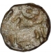 Copper Fractional Coin of Ramagupta of Gupta Dynasty.