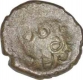 Copper Drachma of Gupta Dynasty of Kumara Gupta