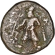 Copper drachma of Kushan Dynasty of Vima Kadphises.