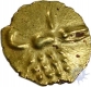 Gold Fanam of Hoyshala kingdom of Vira Raya.