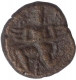 Copper Kasu Coin of Krishnadevaraya of Vijayanagara Empire.