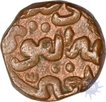 Copper Unit of Three fourth gani of Bahmani Sultanate of Mahmud shah.