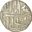 Silver half Rupee of Akbar of mulher mint.