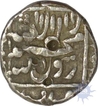 Silver Half Rupee of Shahjahan of Khanbayat Mint.