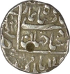 Silver Half Rupee of Shahjahan of Khanbayat Mint.