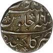 Silver Half Rupee of Aurangzeb Alamgir of Gulkand.